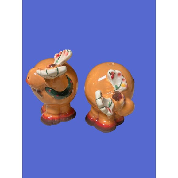 Pacific Christmas Reindeer salt and Pepper Shaker Set - Picture 6 of 12